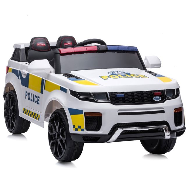 Masinuta electrica chipolino police suv white hubeljpol02202wh