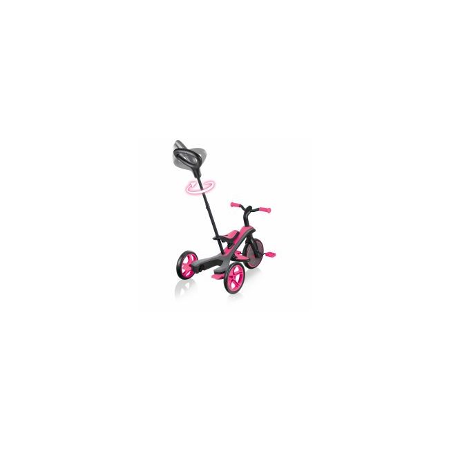 Tricicleta Globber Explorer 4 in 1 culoare roz FUNK632-110