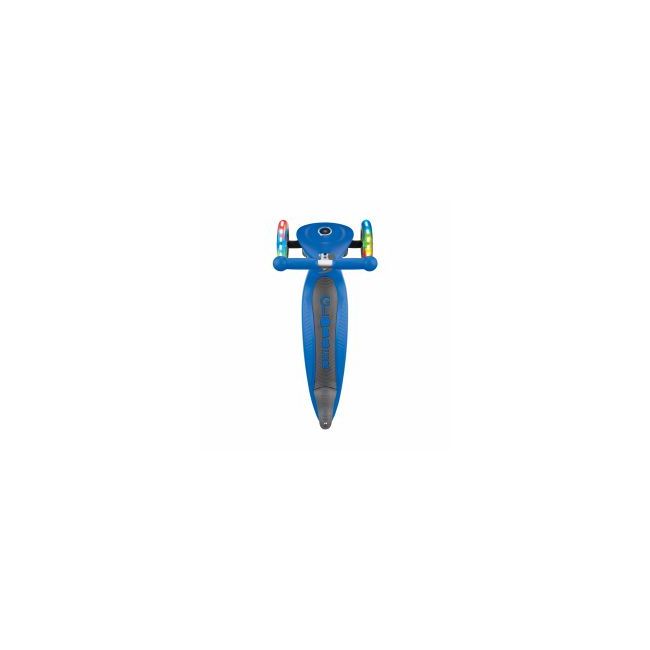 Trotineta Globber Junior pliabila cu lumini culoare albastra FUNK437-100