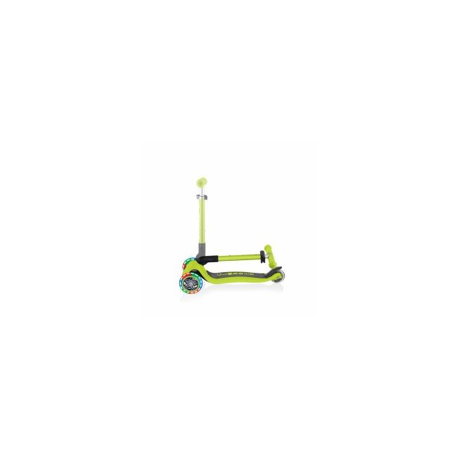 Trotineta Globber Junior pliabila cu lumini culoare verde FUNK437-106