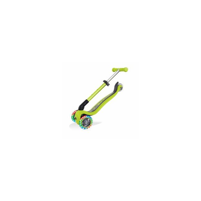 Trotineta Globber Junior pliabila cu lumini culoare verde FUNK437-106