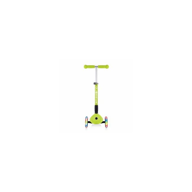 Trotineta Globber Junior pliabila cu lumini culoare verde FUNK437-106