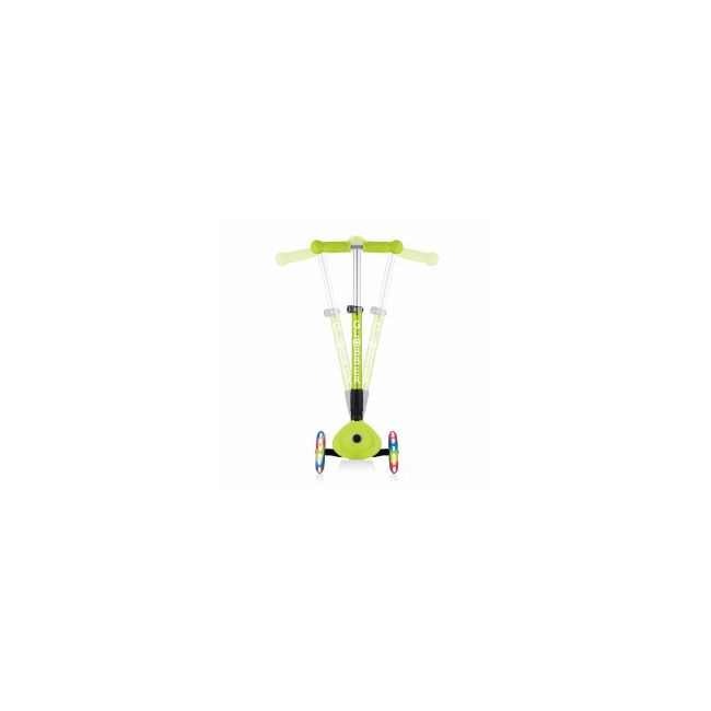 Trotineta Globber Junior pliabila cu lumini culoare verde FUNK437-106