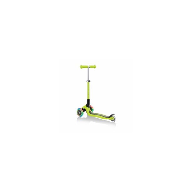 Trotineta Globber Junior pliabila cu lumini culoare verde FUNK437-106