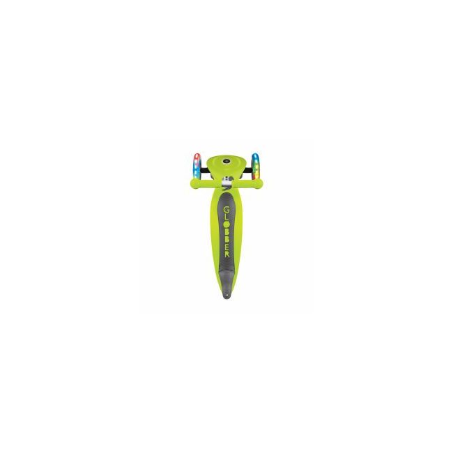 Trotineta Globber Junior pliabila cu lumini culoare verde FUNK437-106