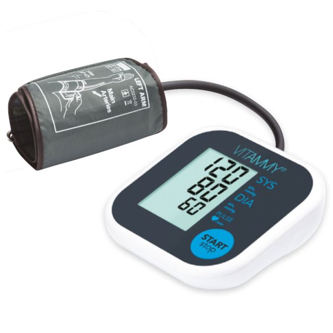 Tensiometru electronic de brat VITAMMY Beat, manseta 22-32 cm, Alb/Negru BITvitammybeat