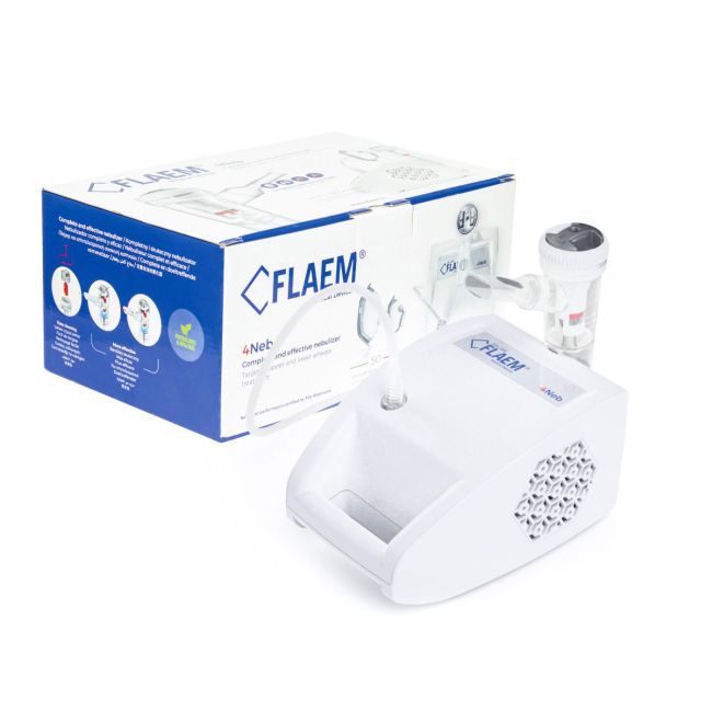 Aparat aerosoli FLAEM 4NEB, nebulizator profesional cu compresor, 4 moduri de nebulizare,... BIT4neb