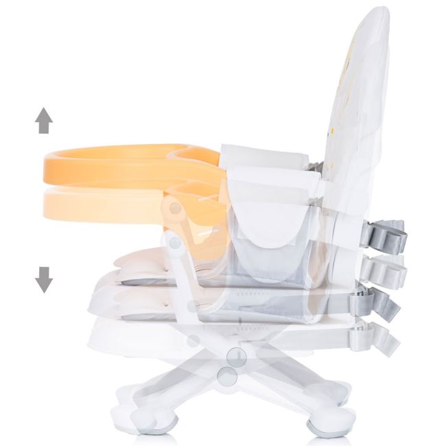 Inaltator scaun de masa chipolino lollipop banana hubsthbl02204ba