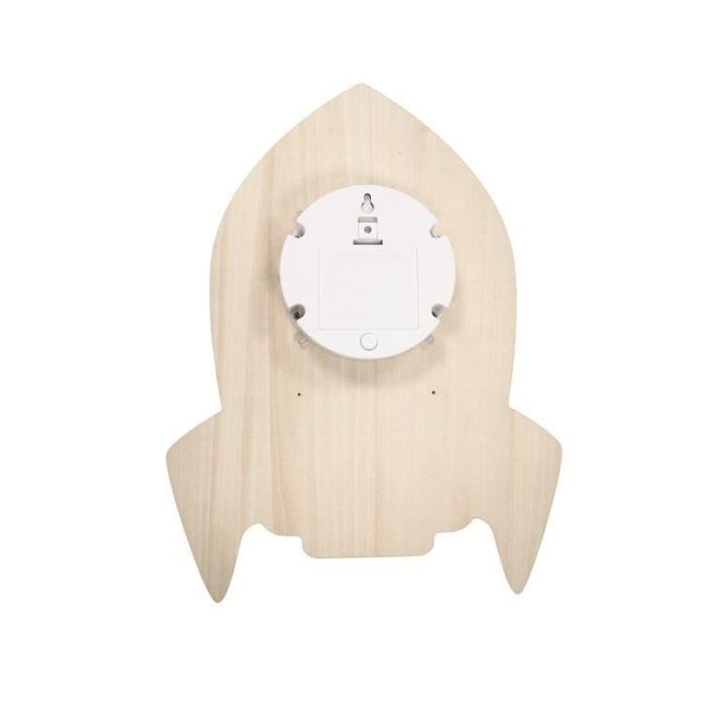 Lampa de veghe de perete, cu led, lumina reglabila si oprire cronometrata, forma racheta, Lumilu Silhouette Rocket, Reer 52157
