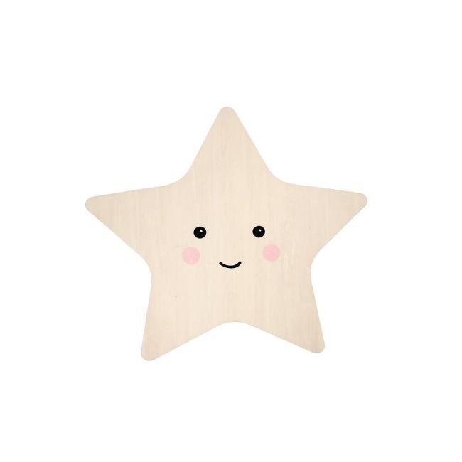 Lampa de veghe de perete, cu led, lumina reglabila si oprire cronometrata, forma stea, Lumilu Silhouette Star, Reer 52177