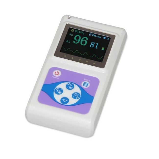 Pulsoximetru profesional Contec CMS60D, masoara saturatia de oxigen si rata pulsului BITcontec-cms60d