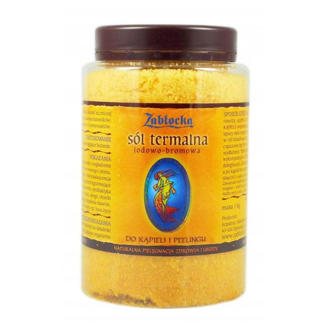 Sare termala iodine-bromine Zablocka pentru peeling si baie, 1 kg BITTOW016672
