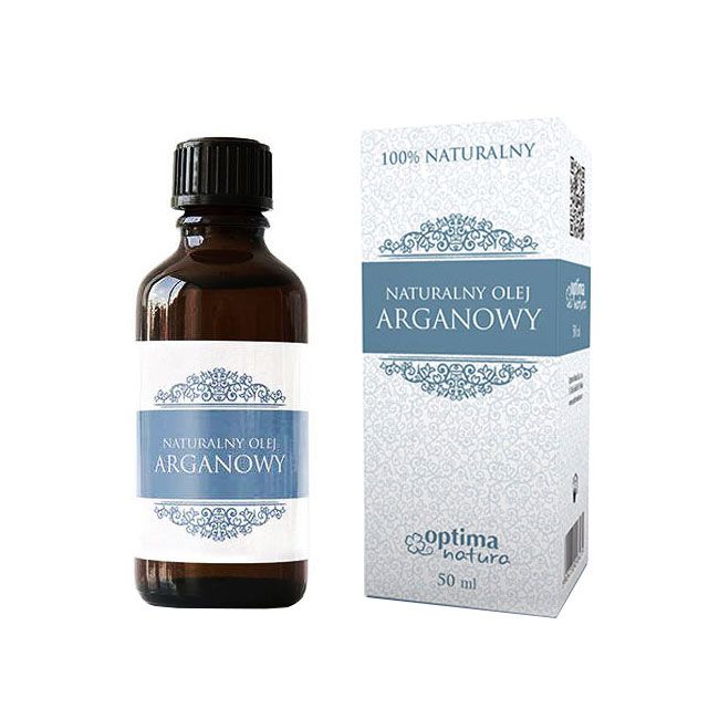Ulei natural de Argan, Optima Natura, 50 ml, pentru piele sensibila, iritata si acneica BITargan50ml