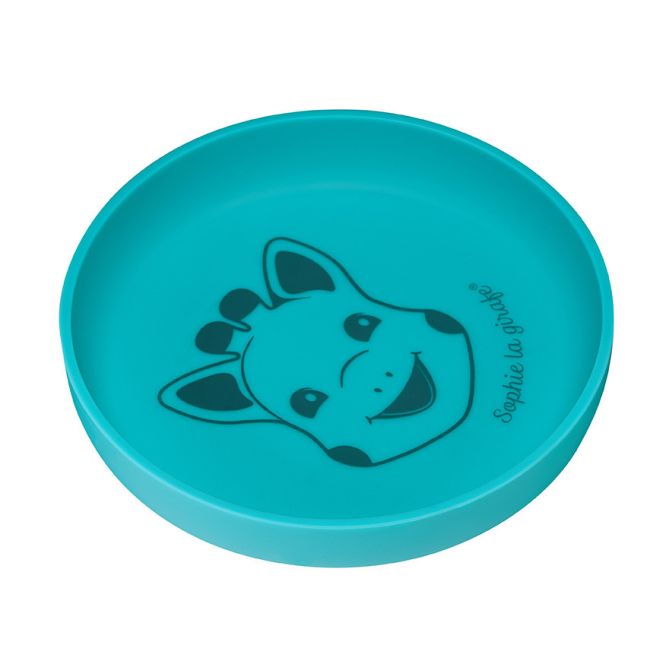 Vulli Farfurie turcoaz silicon Girafa Sophie DNB480002