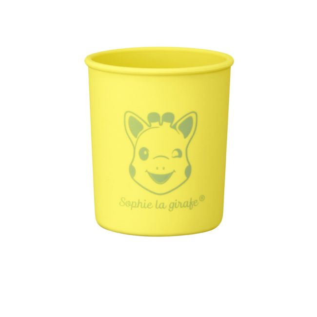 Vulli Pahar galben silicon Girafa Sophie DNB010004