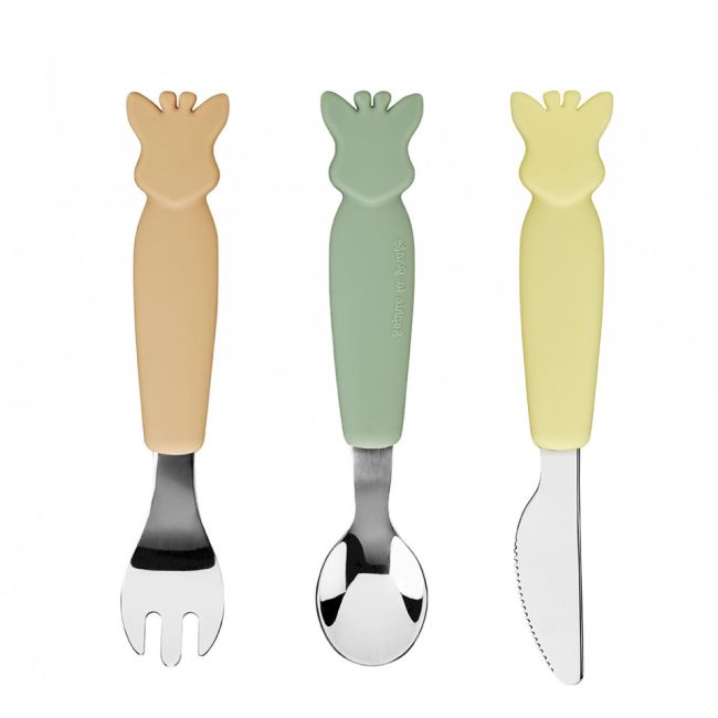 Vulli Set 3 tacamuri maner silicon Girafa Sophie DNB010005