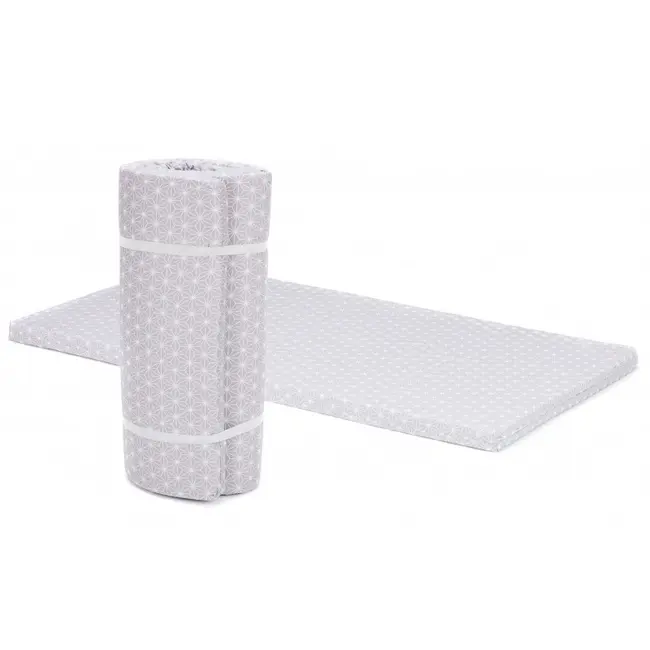 Saltea pliabila curbe grey 120/60/4 cm. Fillikid KRS169-67