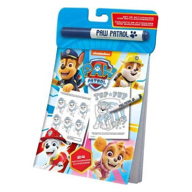Carte de activitati cu carioca magica Paw Patrol SunCity EWA19758PW BBJEWA19758PW_Initiala