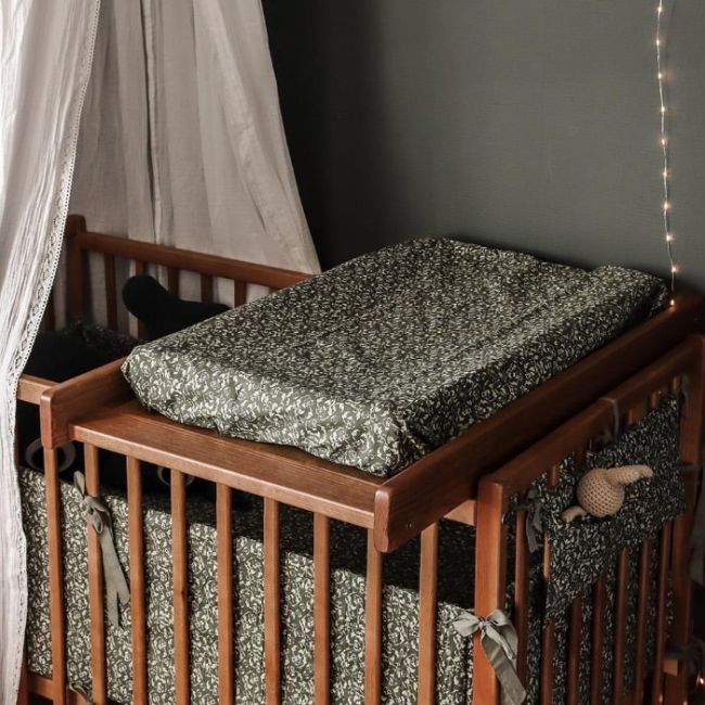 Masa De Infasat Din Lemn, Atasabila La Patut Bebe 120x60 Si 140x70 Cm, Vintage, 86 X 51 X 7 Cm Pjbctc_vintage