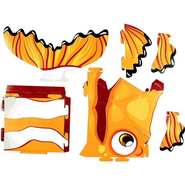 Masca 3D Peste Clovn Fiesta Crafts FCT-3054 BBJFCT-3054_Initiala