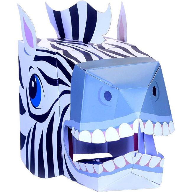 Masca 3D Zebra Fiesta Crafts FCT-3053 BBJFCT-3053_Initiala