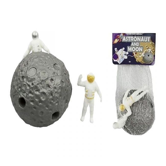 Mingiuta elastica - astronauti si luna