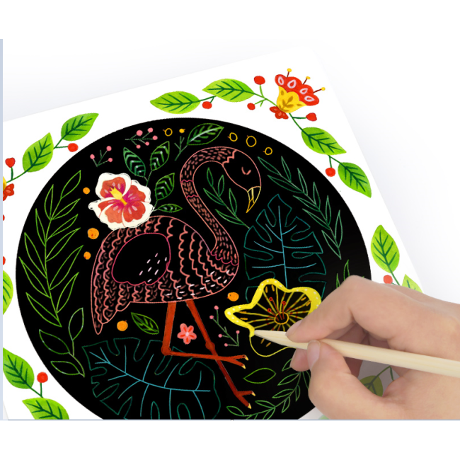 Set Scratch art Happy Time Mideer MD4051 BBJMD4051_Initiala