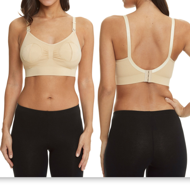 Sutien 2 in1 - alaptare si sustinere pompa san (bej)