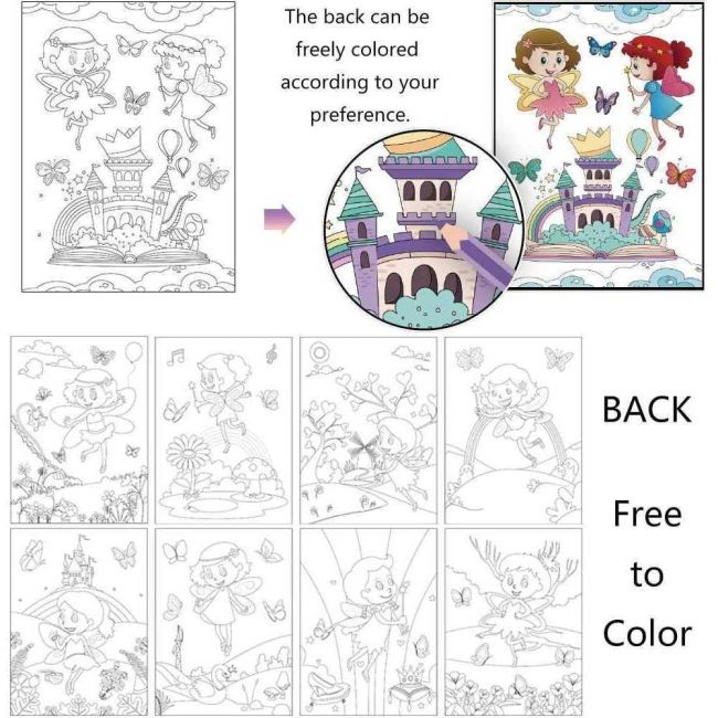 Set 9 planse razuibile Scratch ArtCards Bambinice BN047 BBJBN047_Zane
