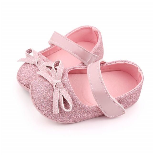 Pantofiori roz cu sclipici MBd2572-2-p24