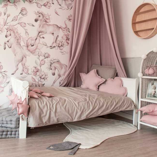 Pat Din Lemn Masiv Pentru Junior Noble Alb 160 A  80 Cm Pjbnoblealbjunior