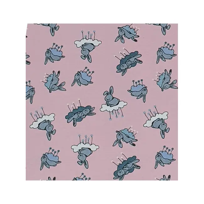 Sac de dormit copii Bunny Pink, 60 cm, 0.8 tog - Primavara KDEJ6008BUNP