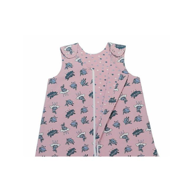 Sac de dormit copii Bunny Pink, 85 cm, 0.8 tog - Primavara KDEJ8508BUNP