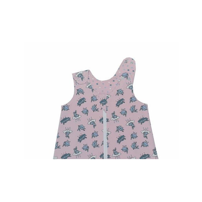 Sac de dormit copii Bunny Pink, 95 cm, 0.8 tog - Primavara KDEJ9508BUNP