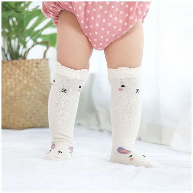 Sosete ivoire trei sferturi - Bunny MDSKK481-C20