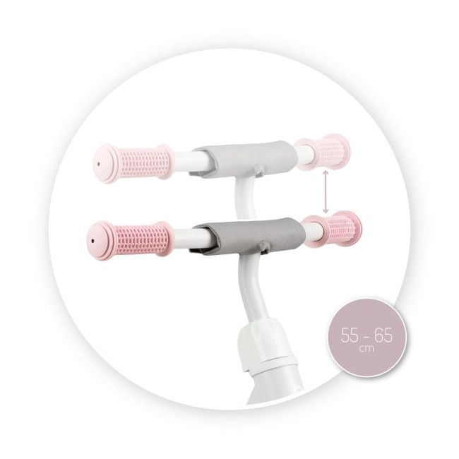 Bicicleta fara pedale Ross, Momi, Pink KRTROBI00002