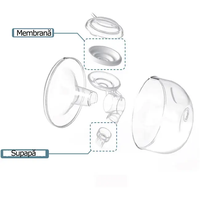 Cupa san hands free (rezerva) - 24 mm