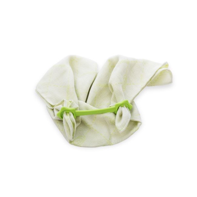 Set Swaddle si suport de prindere baveta, eKoala, Green KRTEK203