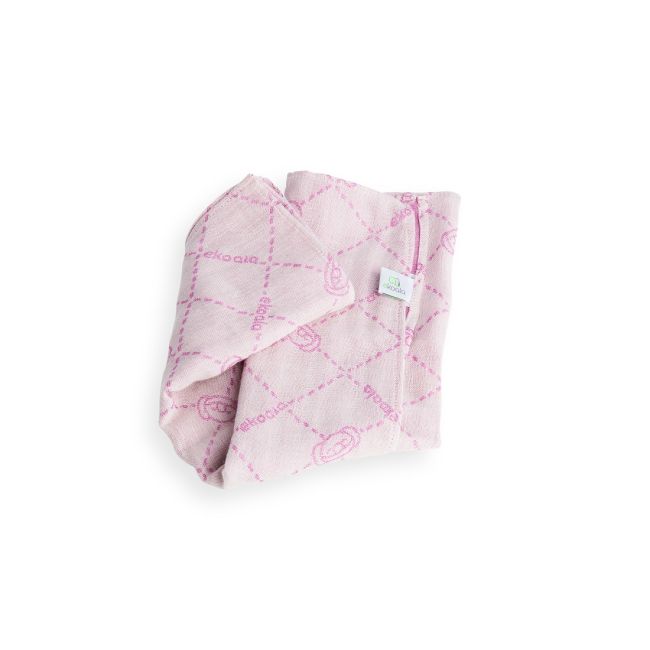 Set Swaddle si suport de prindere baveta, eKoala, Purple KRTEK204