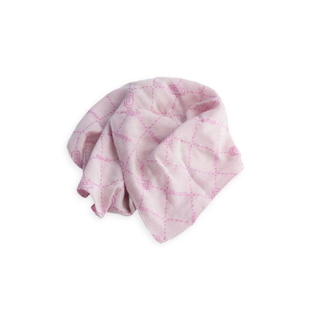 Set Swaddle si suport de prindere baveta, eKoala, Purple KRTEK204
