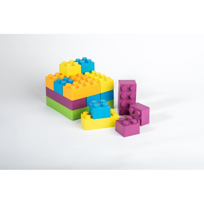 Set constructii, 19 piese, eKoala, BIOplastic KRTEK092