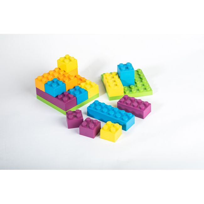 Set constructii, 19 piese, eKoala, BIOplastic KRTEK092