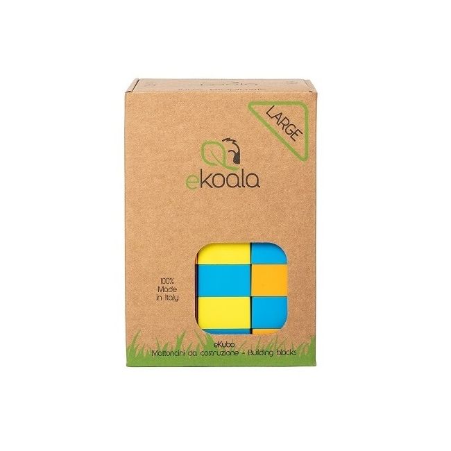 Set constructii, 38 piese, eKoala, BIOplastic KRTEK093
