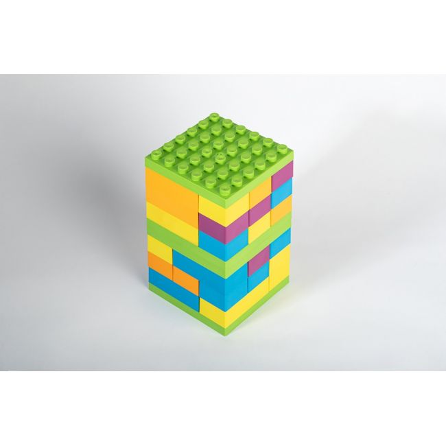 Set constructii, 38 piese, eKoala, BIOplastic KRTEK093