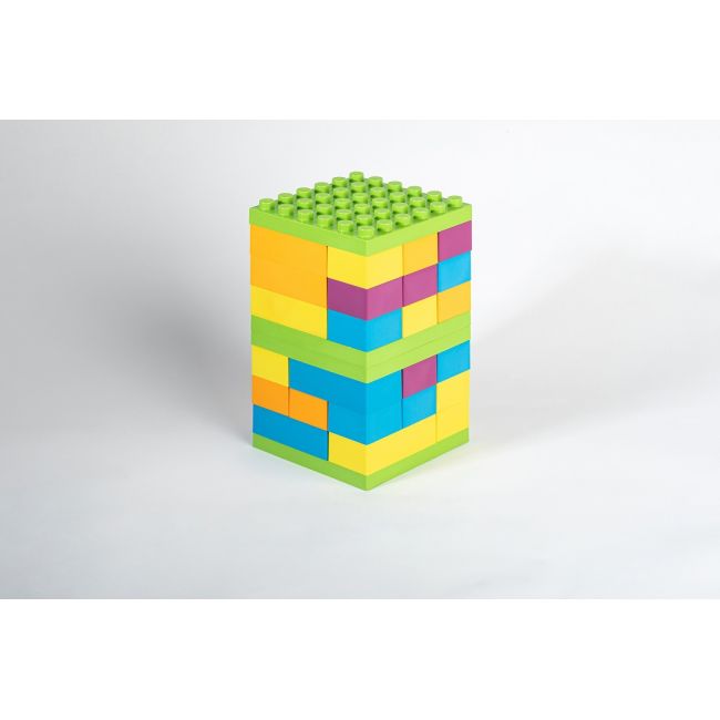 Set constructii, 38 piese, eKoala, BIOplastic KRTEK093