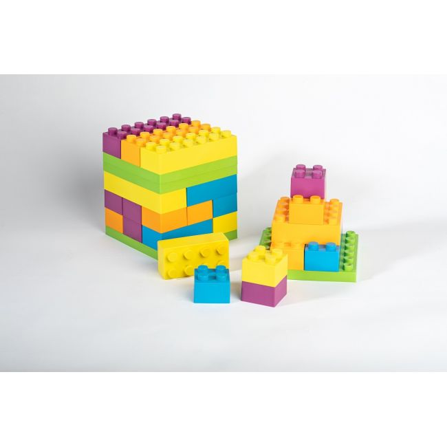 Set constructii, 38 piese, eKoala, BIOplastic KRTEK093