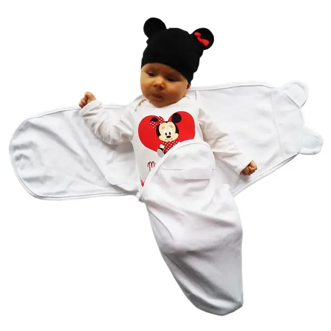 Sistem de Infasare, Eko, Bumbac 100%, 3-6Kg - Alb KRT102696