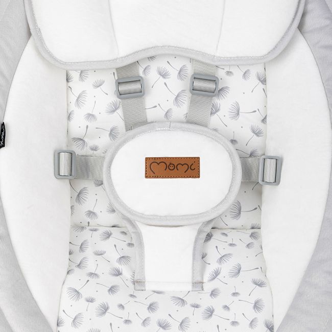 Balansoar electric MoMi Lami, Light Grey KRTBULE00023