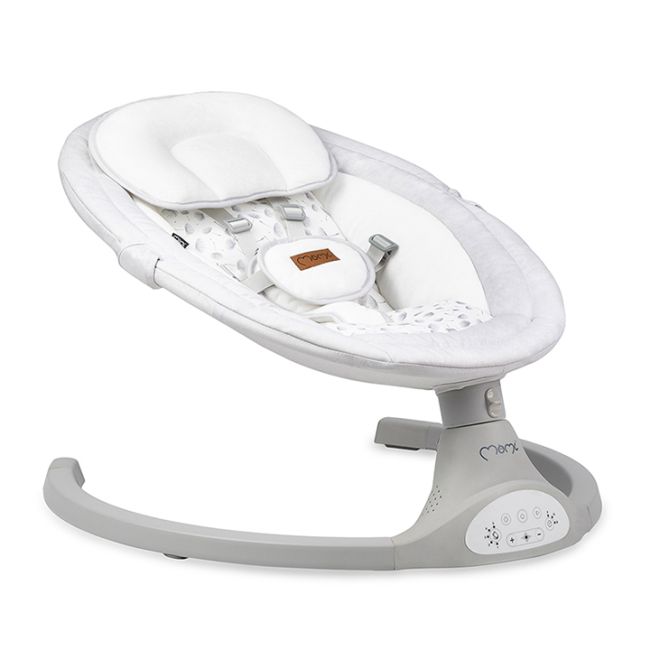 Balansoar electric MoMi Lami, Light Grey KRTBULE00023