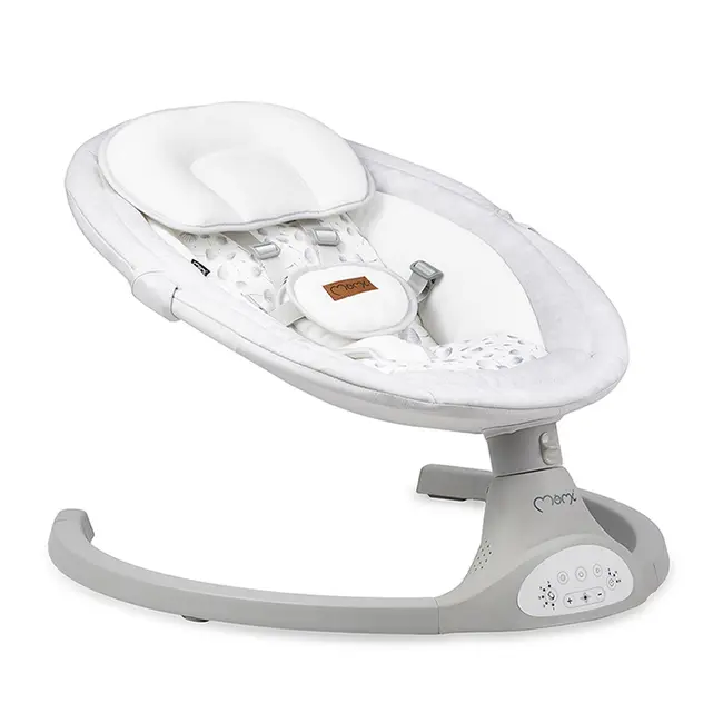 Balansoar electric MoMi Lami, Light Grey KRTBULE00023